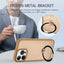 Skin-feel Ring MagSafe Holder Phone Case