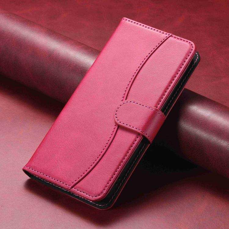 Dual-Folded S-shape Leather Phone Case