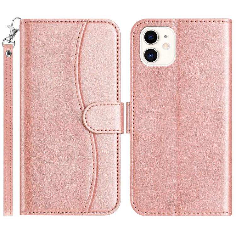 Dual-Folded S-shape Leather Phone Case