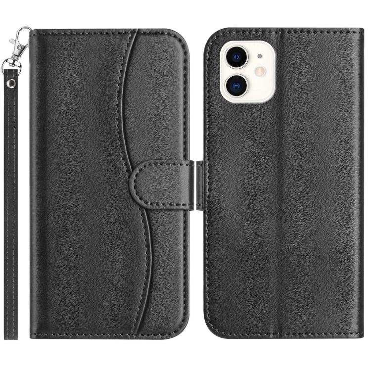 Dual-Folded S-shape Leather Phone Case