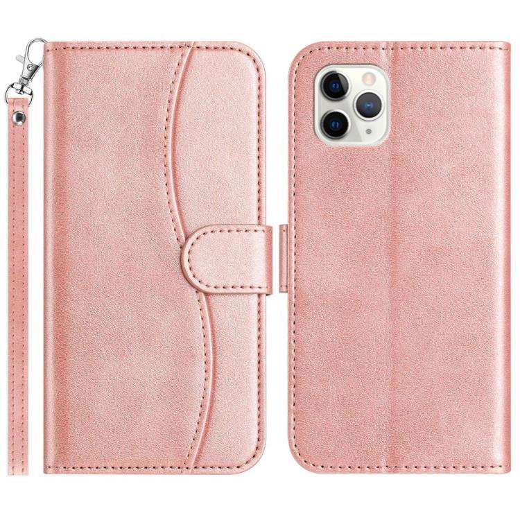 Dual-Folded S-shape Leather Phone Case