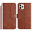 Dual-Folded S-shape Leather Phone Case