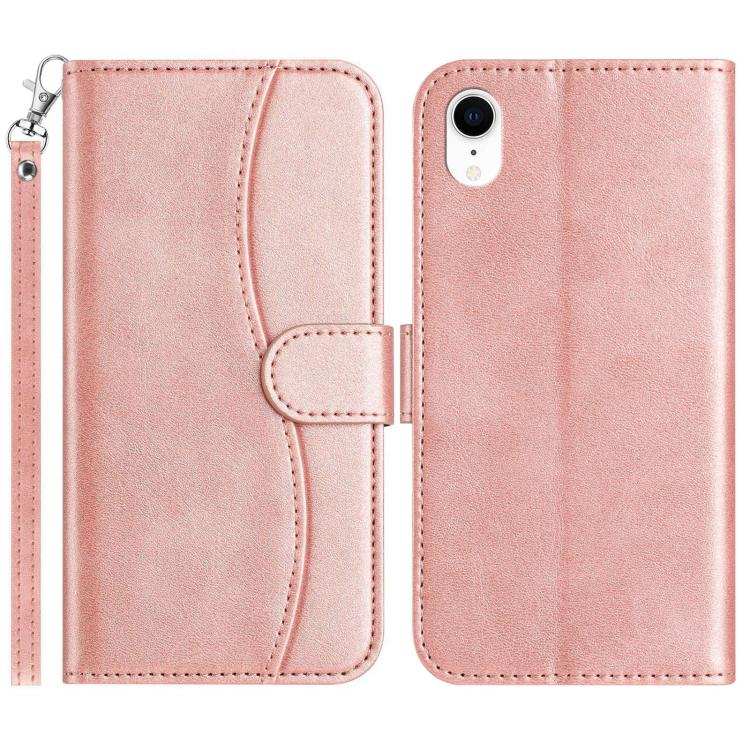 Dual-Folded S-shape Leather Phone Case