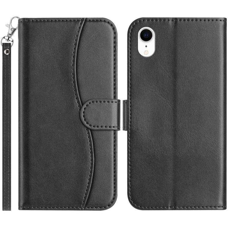 Dual-Folded S-shape Leather Phone Case