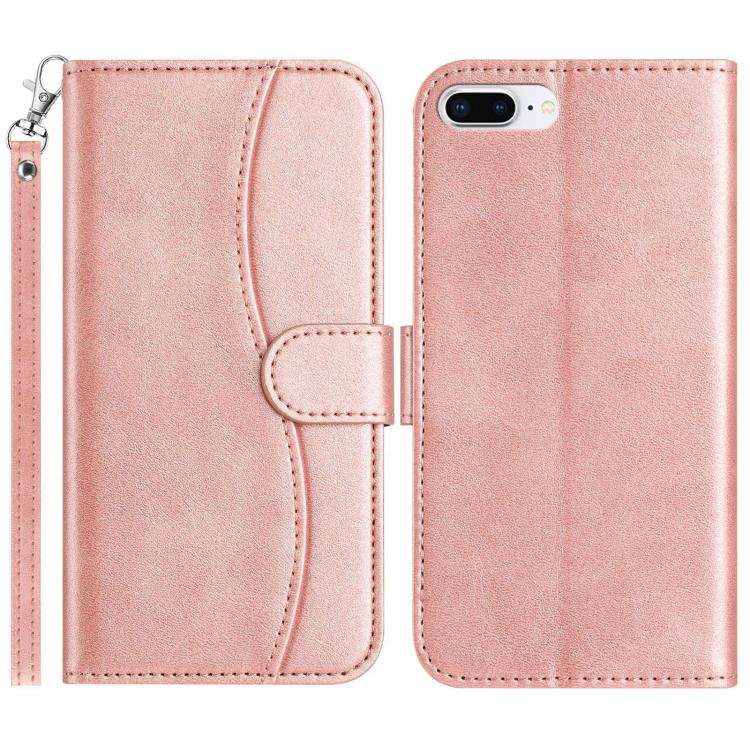 Dual-Folded S-shape Leather Phone Case