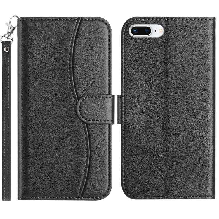 Dual-Folded S-shape Leather Phone Case