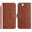 Dual-Folded S-shape Leather Phone Case