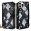 Crossbody Handle Snake Texture Leather Phone Case