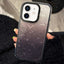 PC Lens Ring Gradient Shell Texture 3 in 1 Phone Case