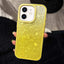 PC Lens Ring Gradient Shell Texture 3 in 1 Phone Case