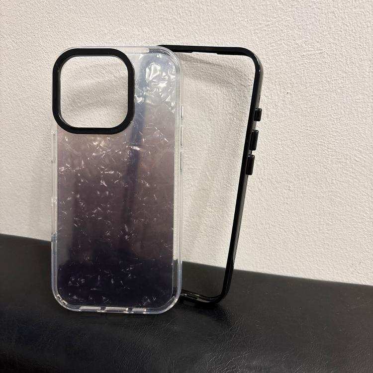 PC Lens Ring Gradient Shell Texture 3 in 1 Phone Case