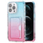 Gradient Color TPU + PC Card Slot Full Coverage Phone Case