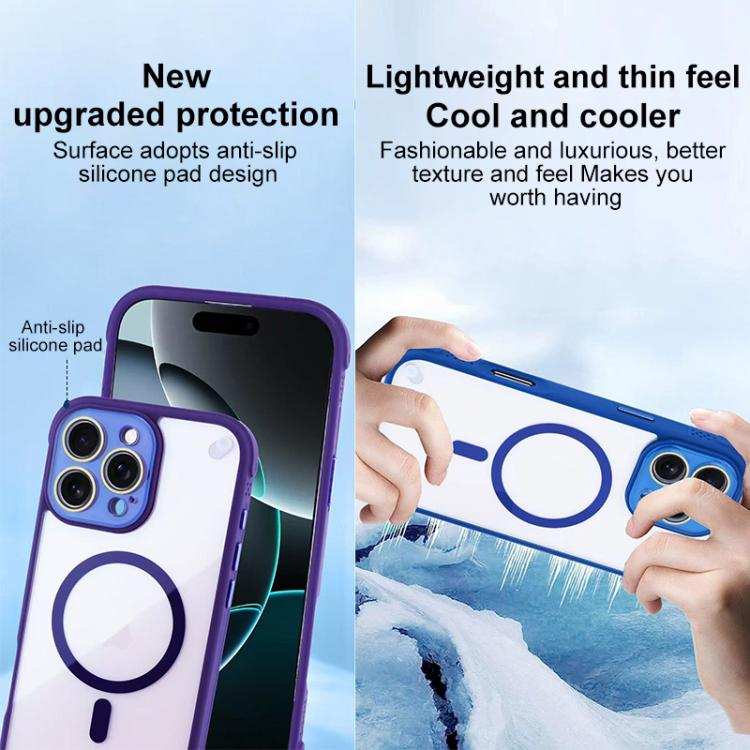 Shockproof MagSafe Magnetic TPU Hybrid Acrylic Phone Case