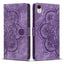 Mandala Embossed Retro Frosted Leather Phone Case