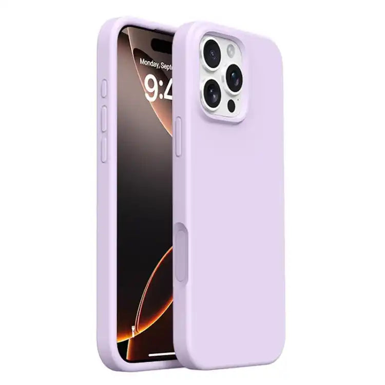 Integrated Button Liquid Silicone Phone Case