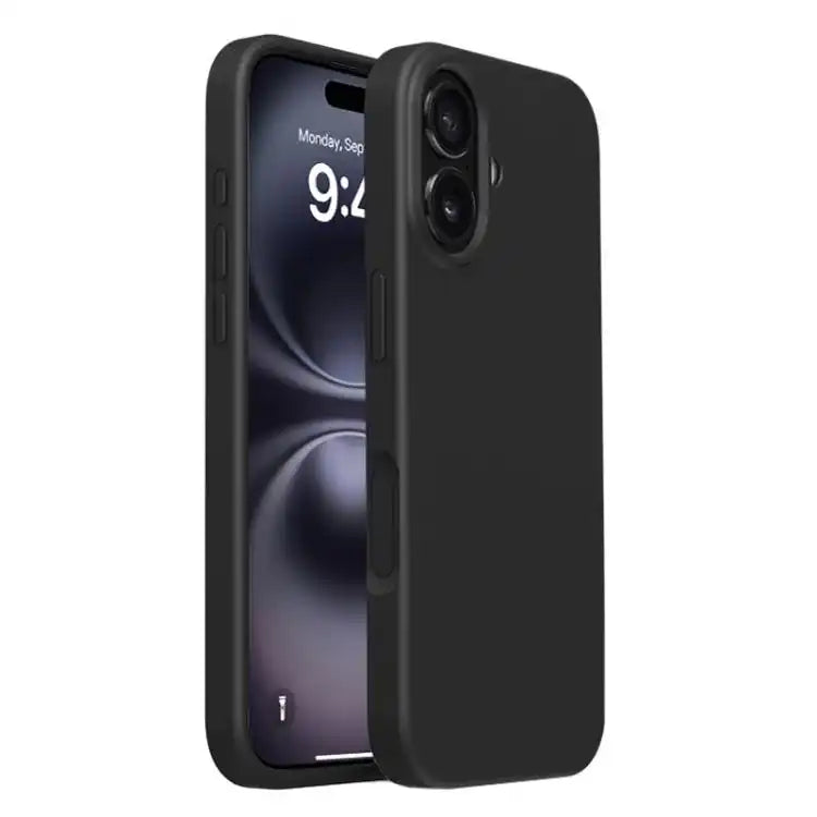 Integrated Button Liquid Silicone Phone Case