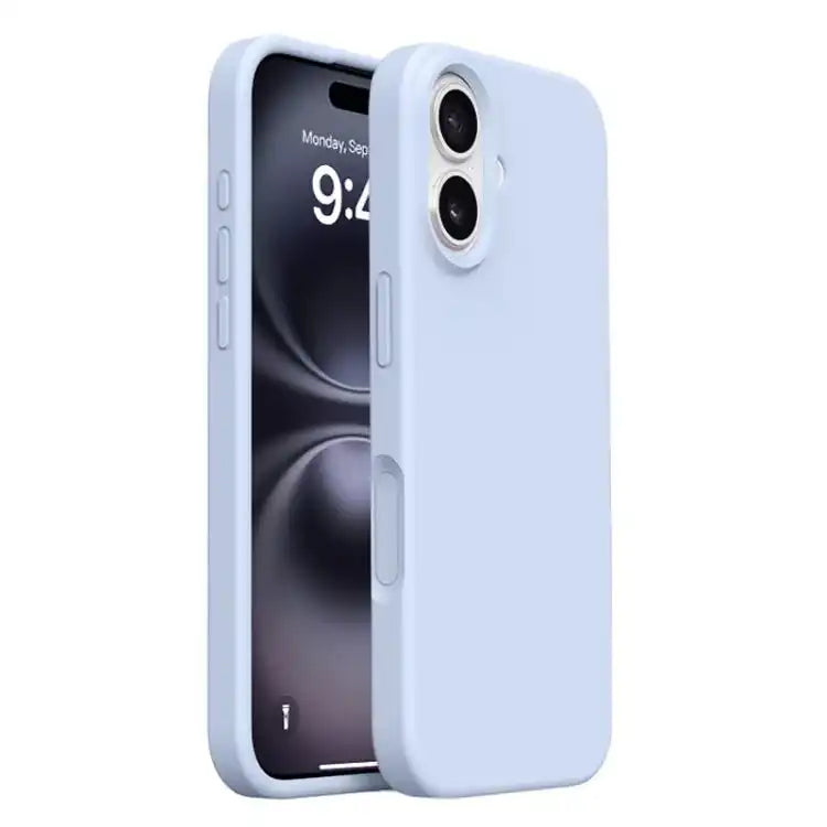 Integrated Button Liquid Silicone Phone Case