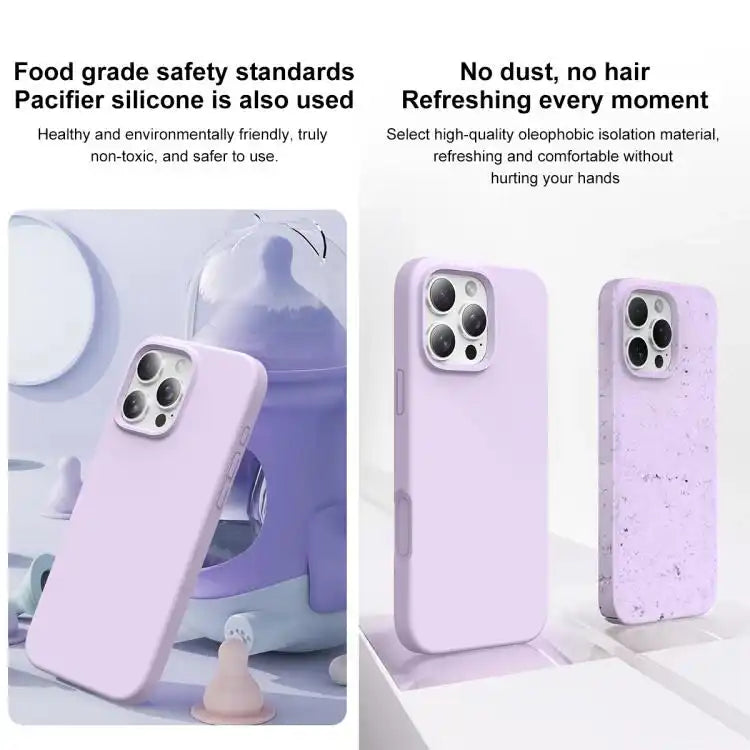 Integrated Button Liquid Silicone Phone Case
