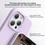 Integrated Button Liquid Silicone Phone Case