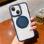 Transparent MagSafe Magnetic Holder Phone Case