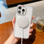 Transparent MagSafe Magnetic Holder Phone Case