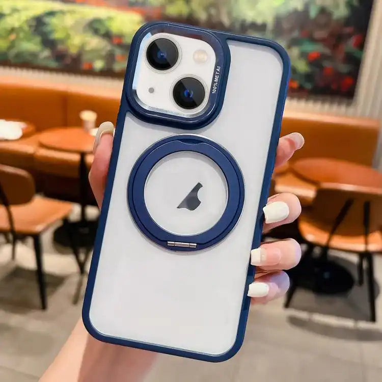 Transparent MagSafe Ring Holder Phone Case