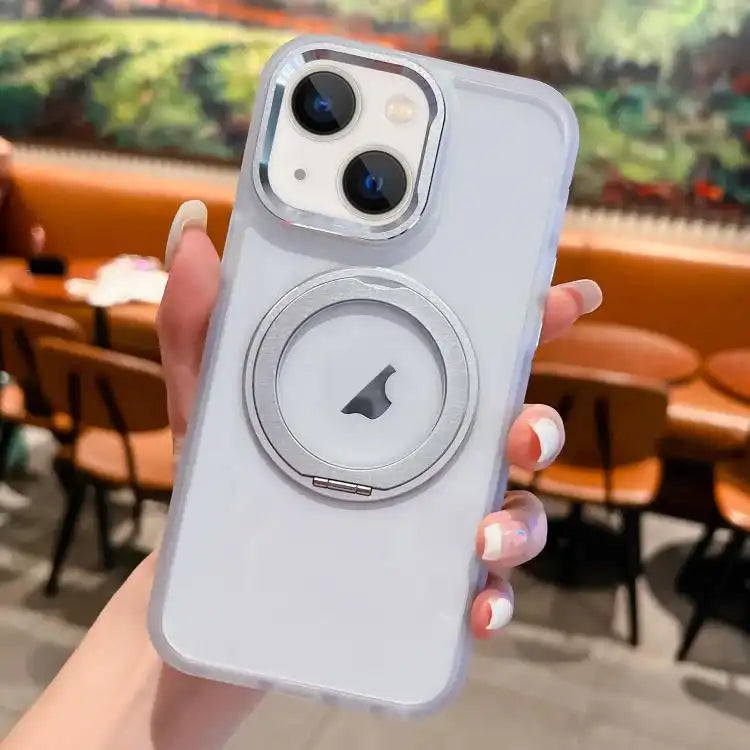Transparent MagSafe Ring Holder Phone Case