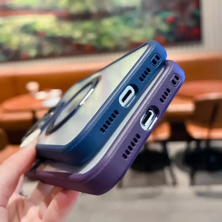 Transparent MagSafe Ring Holder Phone Case