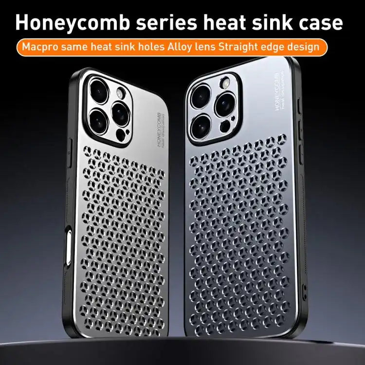 Honeycomb Radiating Alloy Phone Case