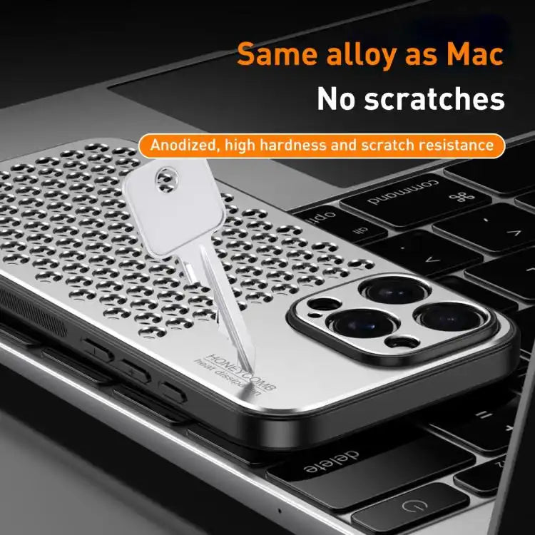 Honeycomb Radiating Alloy Phone Case