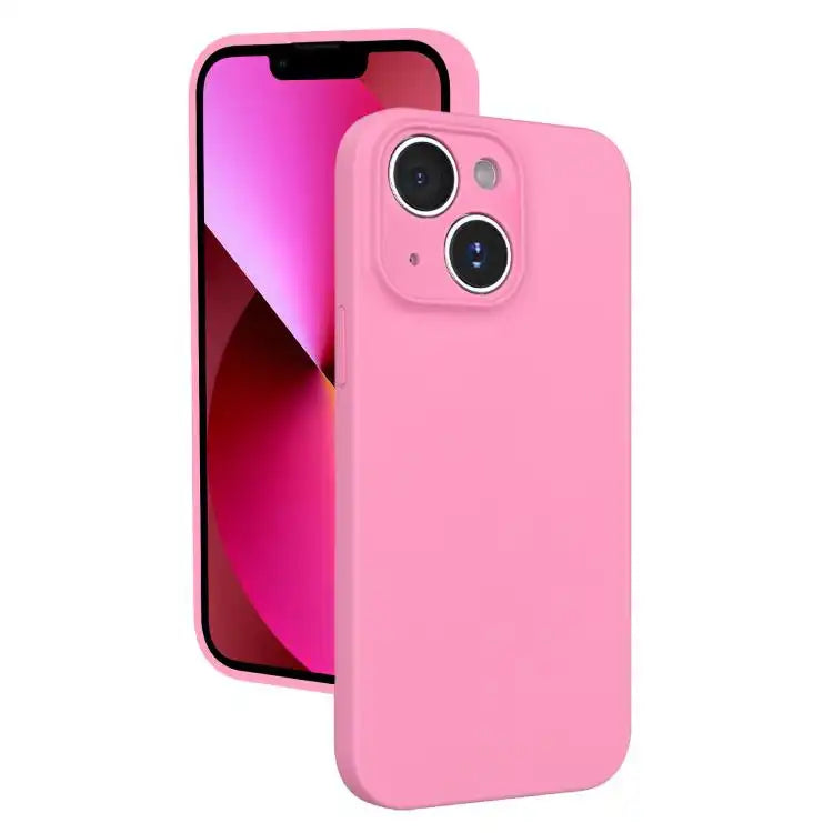 Fine Hole Liquid Silicone Phone Case