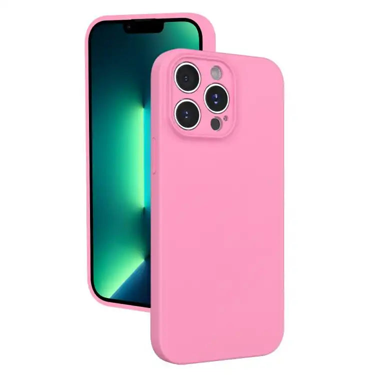 Fine Hole Liquid Silicone Phone Case