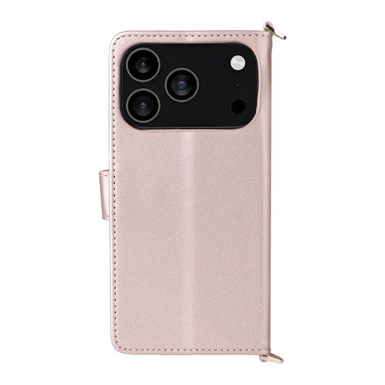 Multifunctional 6-Card Slots Leather Phone Case with Wrist Strap
