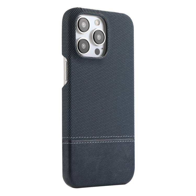 Stitching Cloth MagSafe Magnetic PC Hybrid PU Phone Case