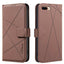 Geometric Pattern RFID Leather Phone Case