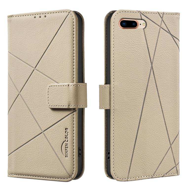 Geometric Pattern RFID Leather Phone Case