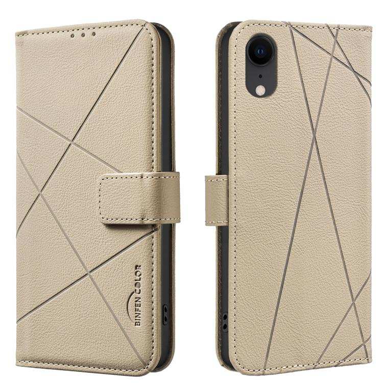 Geometric Pattern RFID Leather Phone Case