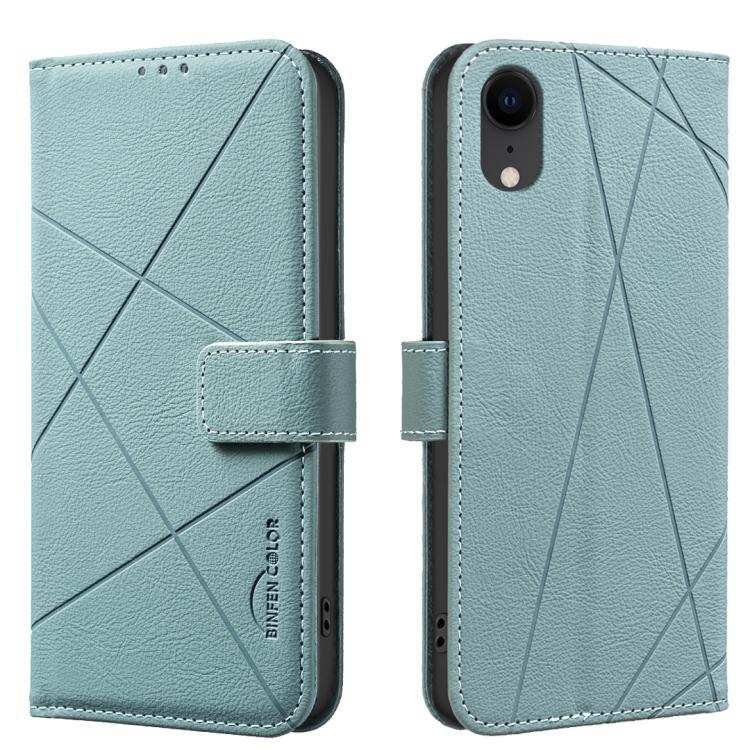 Geometric Pattern RFID Leather Phone Case
