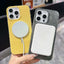 Glitter Powder Plating MagSafe IMD Full Coverage Phone Case
