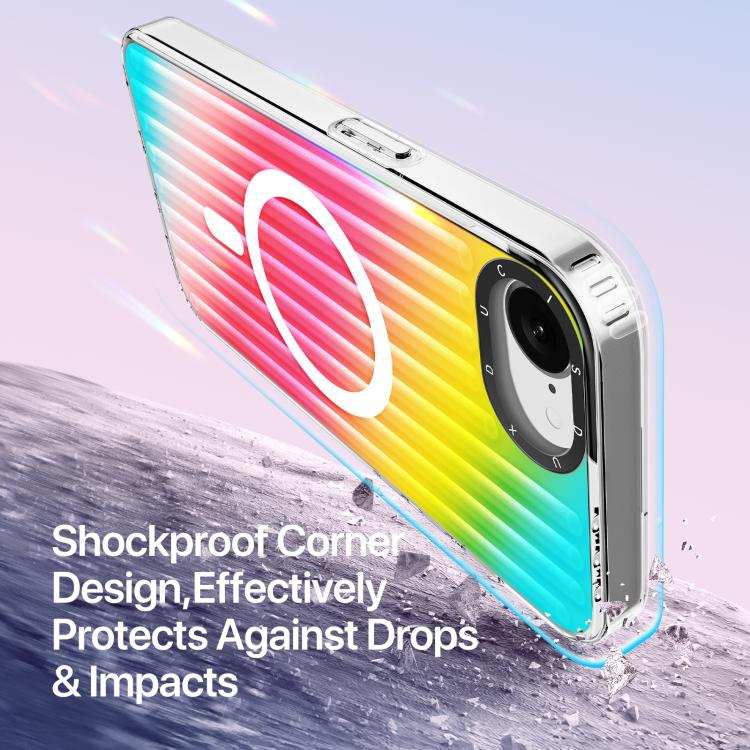 DUX DUCIS ZEST Series Colorful Gradient MagSafe Magnetic Phone Case