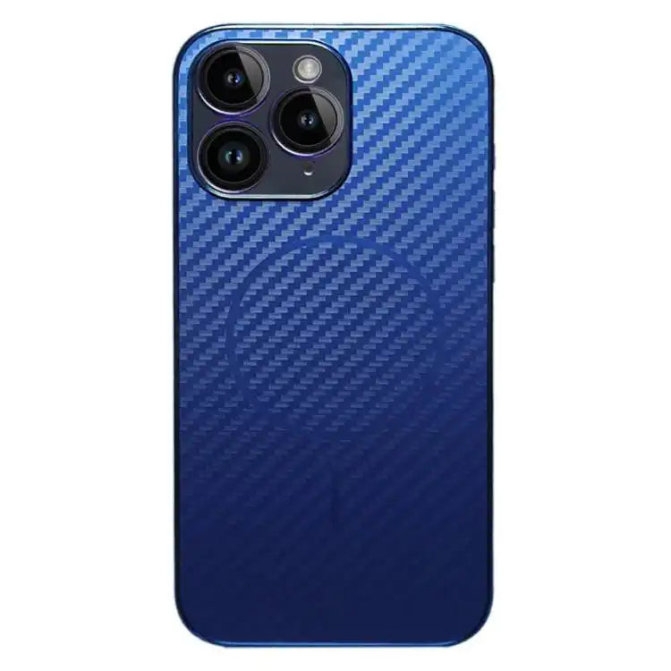 Plating Carbon Fiber MagSafe Full Coverage Phone Case