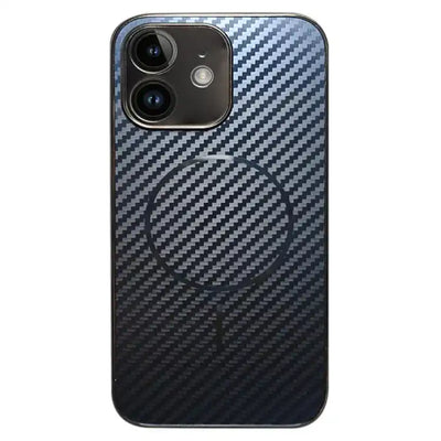 Plating Carbon Fiber MagSafe Full Coverage Phone Case