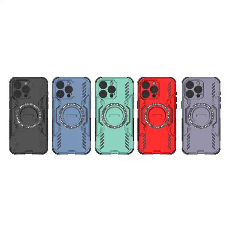 Butterfly Armor MagSafe Magnetic Ring Shockproof Phone Case