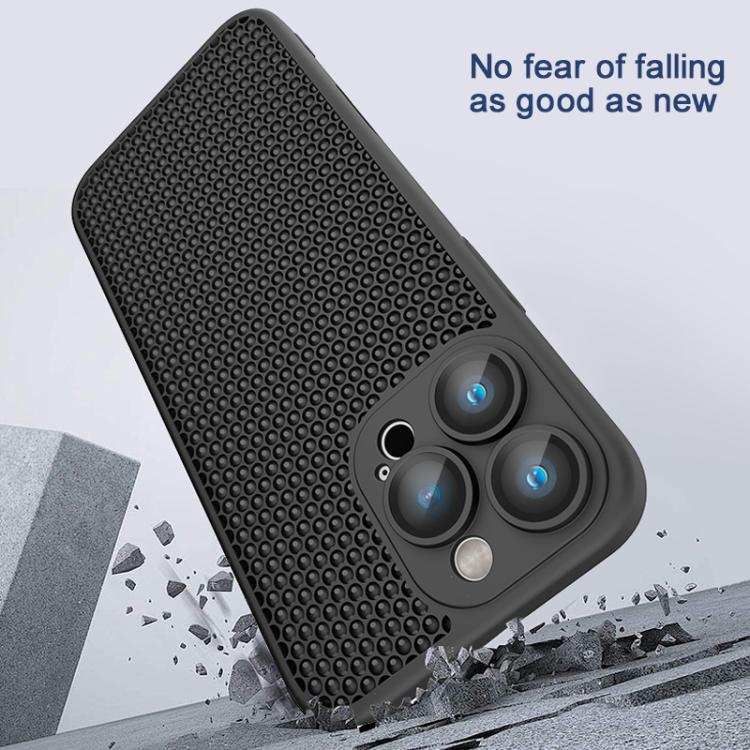 Cooling Skin Feel PC Phone Case with Lens Film