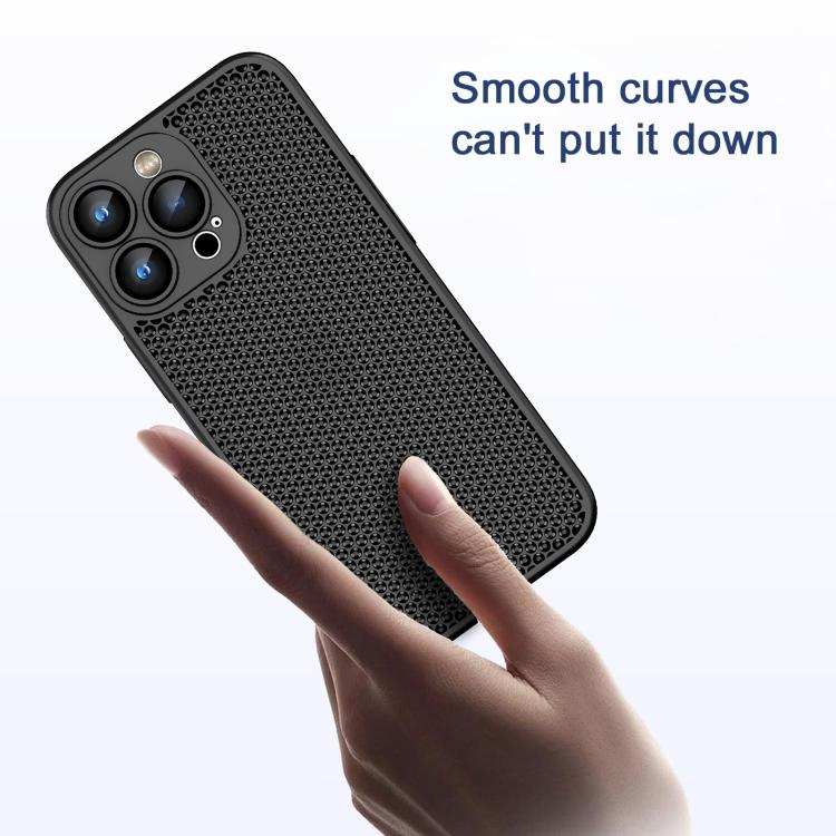 Cooling Skin Feel PC Phone Case with Lens Film