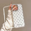 Glitter Powder Dots Pattern Rhinestone Large Hole Phone Case