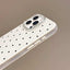 Glitter Powder Dots Pattern Rhinestone Large Hole Phone Case