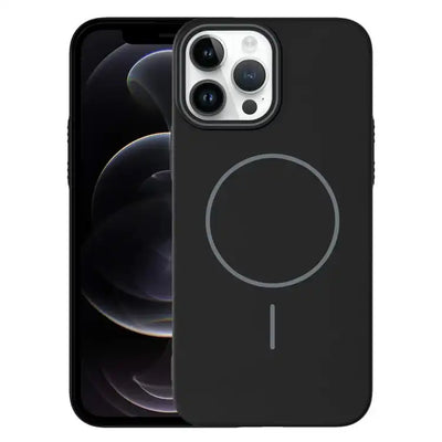 Thin Circle PC Injection MagSafe Phone Case