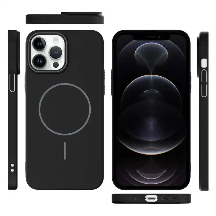 Thin Circle PC Injection MagSafe Phone Case