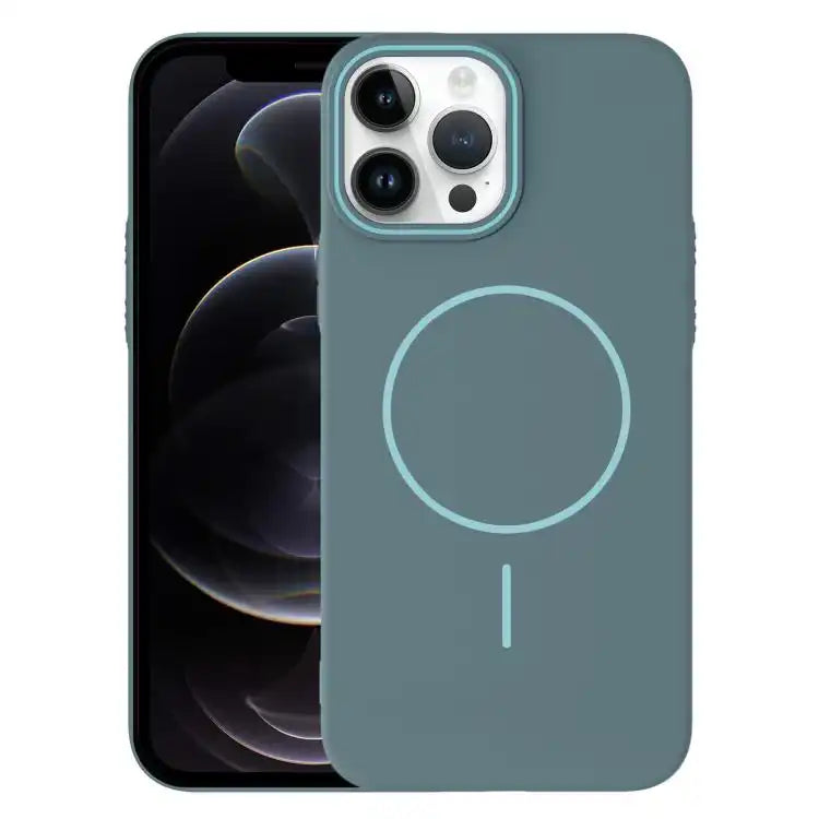 Thin Circle PC Injection MagSafe Phone Case